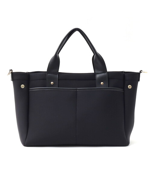 COOCO（クーコ）の「ＷＥＴＳＵＩＴ　ｍａｔ．　２ＷＡＹ　ＴＯＴＥ　ＢＡＧ／Ａ４対応（ハンドバッグ・レディース・ブラック/カモフラージュ/ネイビー/カーキ・FREE）」の10枚目の写真