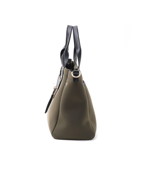 COOCO（クーコ）の「ＷＥＴＳＵＩＴ　ｍａｔ．　２ＷＡＹ　ＴＯＴＥ　ＢＡＧ／Ａ４対応（ハンドバッグ・レディース・ブラック/カモフラージュ/ネイビー/カーキ・FREE）」の13枚目の写真