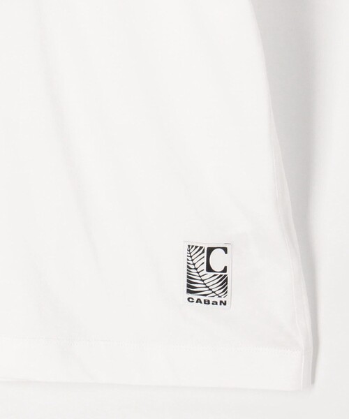 caban(キャバン)の「スビンコットン TROPICAL HORIZON Tシャツ(Tシャツ/カットソー・メンズ・カーキ/イエロー系その他/ブラック系その他/ホワイト系その他・M/S/L)」の10枚目の写真