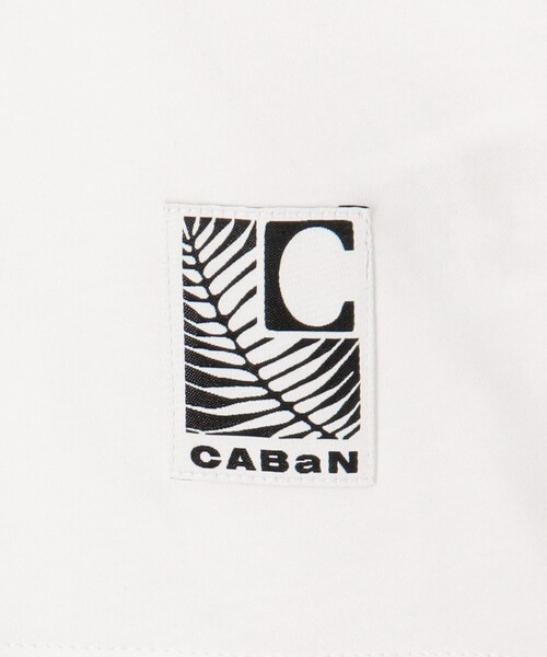 caban(キャバン)の「スビンコットン TROPICAL HORIZON Tシャツ(Tシャツ/カットソー・メンズ・カーキ/イエロー系その他/ブラック系その他/ホワイト系その他・M/S/L)」の11枚目の写真