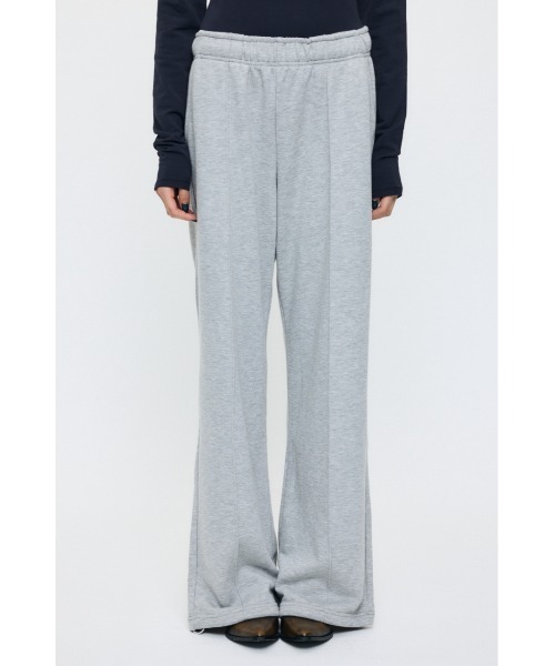 MOUSSY(マウジー)の「ES CLASSIC スウェットパンツ(スウェットパンツ・レディース・ベージュ/杢グレー/ブラック・1/2)」の2枚目の写真