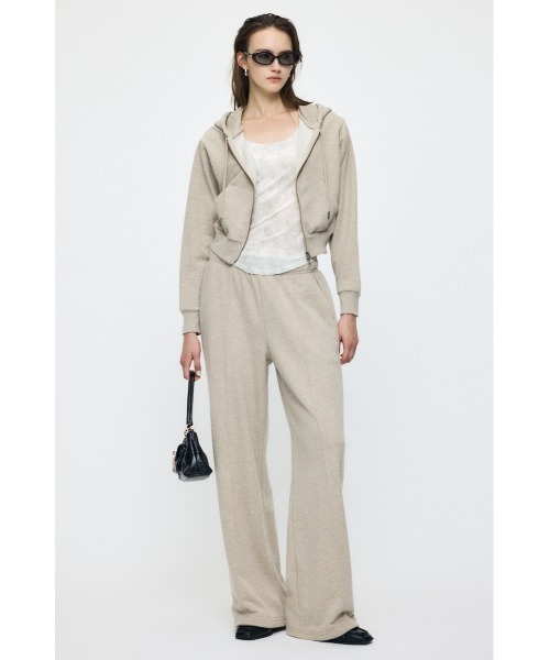 MOUSSY(マウジー)の「ES CLASSIC スウェットパンツ(スウェットパンツ・レディース・ベージュ/杢グレー/ブラック・1/2)」の14枚目の写真