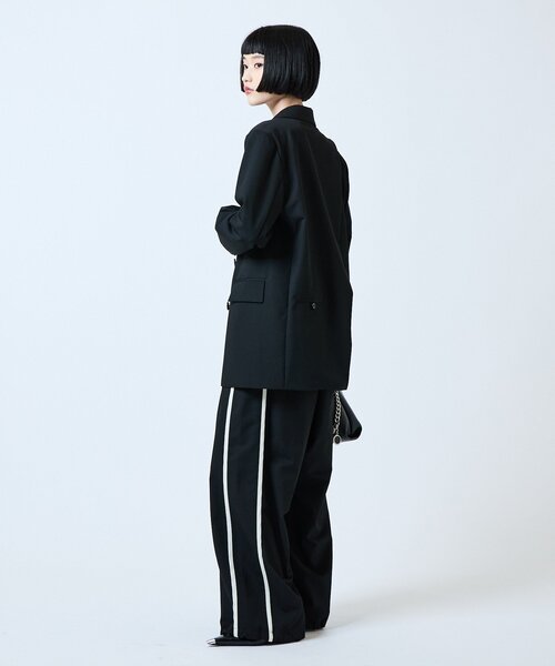 Lui's(ルイス)の「ライン2wayワイドパンツ(その他パンツ・レディース・ブラック/グレー・FREE)」の14枚目の写真