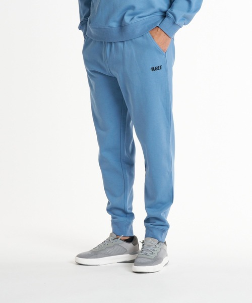 REEF(リーフ)の「REEF メンズ THE CORE PANTS 刺繍ロゴスウェットパンツ /抗菌防臭 【2026年秋冬モデル】/リーフ(スウェットパンツ・メンズ・イエロー/ブルー/ヘザーグレー/ブラック・LARGE/MEDIUM/X-LARGE)」の3枚目の写真