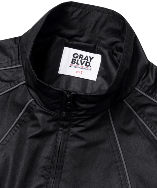 GRAYBLVD(グレイブラバット)の「パコ ドルマンスリーブ ウインドブレーカー(ブラック)(ナイロンジャケット・レディース・その他・LARGE/MEDIUM)」の5枚目の写真