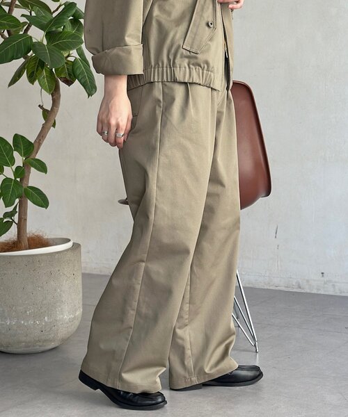 CPCM(シーピーシーエム)の「ツイルドリズラーセットアップ(セットアップ・メンズ・ベージュ/ブラック・LARGE/MEDIUM)」の4枚目の写真