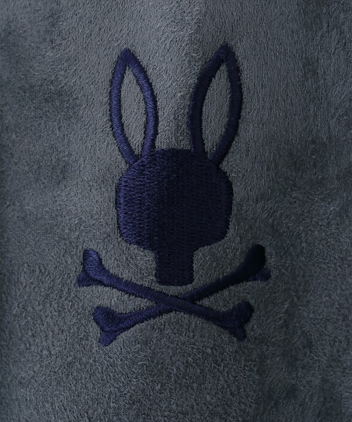 Psycho Bunny（サイコバニー）の「[WEB限定]フェイクスエード サイドZIPフーディー（パーカー・メンズ・ブルーグレー/チャコールグレー・X-LARGE/LARGE/MEDIUM/SMALL）」の15枚目の写真
