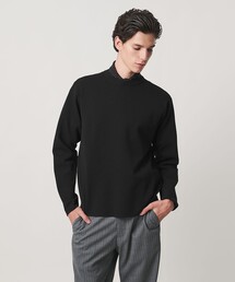 フォーシーズンズ ミラノリブ クルーネック ニット