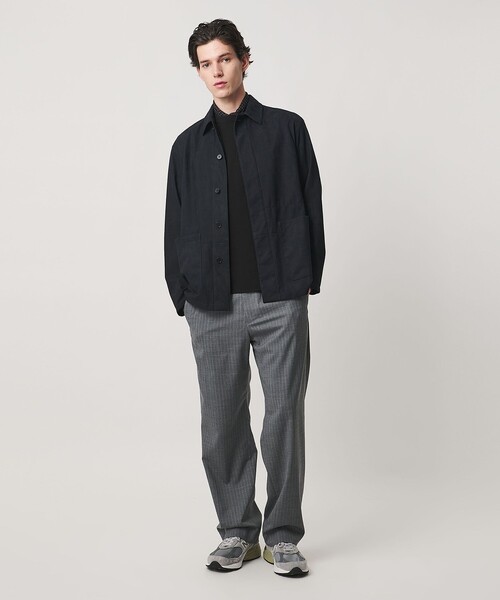 UNITED ARROWS(ユナイテッドアローズ)の「フォーシーズンズ ミラノリブ クルーネック ニット(ニット/セーター・メンズ・オレンジ/ナチュラル/ブラック・M/L/XL/S)」の5枚目の写真