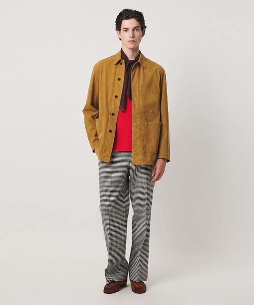 UNITED ARROWS(ユナイテッドアローズ)の「フォーシーズンズ ミラノリブ クルーネック ニット(ニット/セーター・メンズ・オレンジ/ナチュラル/ブラック・M/L/XL/S)」の8枚目の写真
