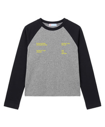 PIEDPIPER（パイド・パイパー）の「サウンドアトリエ ラグラン L/S グレー（Tシャツ/カットソー）」