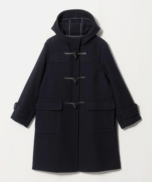 green label relaxing(グリーンレーベルリラクシング)の「【WEB限定】ロング ダッフルコート(ダッフルコート・レディース・ネイビー/ナチュラル・38/36/40)」の2枚目の写真