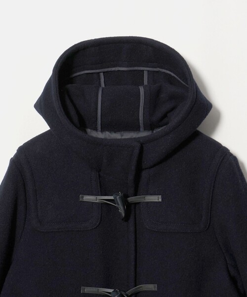 green label relaxing(グリーンレーベルリラクシング)の「【WEB限定】ロング ダッフルコート(ダッフルコート・レディース・ネイビー/ナチュラル・38/36/40)」の4枚目の写真