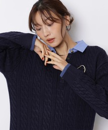 JUSGLITTY｜ジャスグリッティーのワンピース（ブルー・ネイビー/青色系