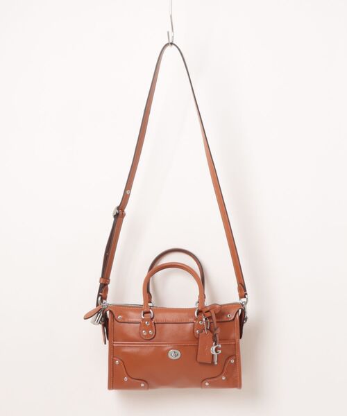 【美品】COACH コーチ ライダー24 2WAY ショルダー ハンドバッグ ライダー サッチェル バッグ 24（ショルダーバッグ）｜COACH（コーチ