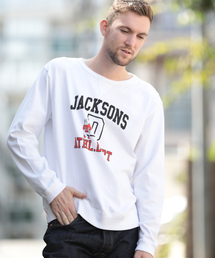 Denime | 【FRUIT OF THE LOOM】プリントクルーネックロンT-JACKSONS-(Tシャツ/カットソー)