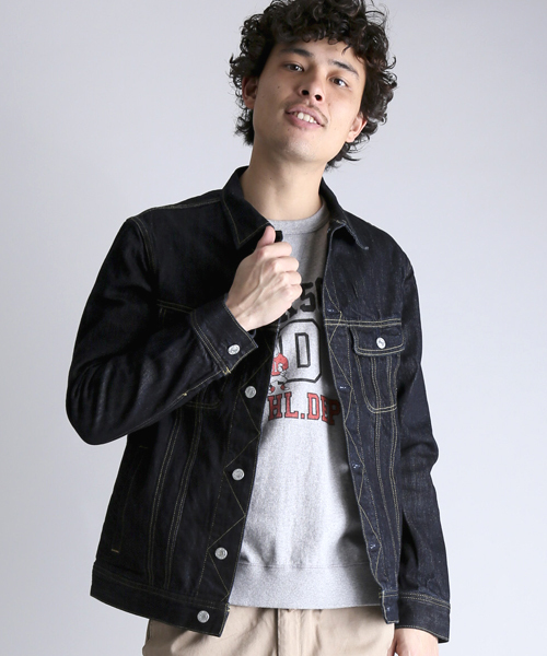 Denime（ドゥニーム）の「【FRUIT OF THE LOOM】プリントクルーネックロンT-JACKSONS-（Tシャツ/カットソー・メンズ・ホワイト/ブラック/グレー・LARGE/MEDIUM）」の17枚目の写真