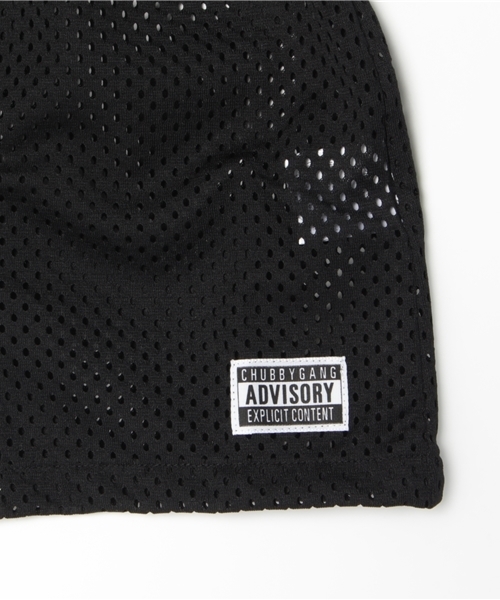 CHUBBYGANG(チャビーギャング)の「メッシュ地 ベースボール半袖シャツ(シャツ/ブラウス・キッズ・イエロー/ブラック/ホワイト・130/110/100/120/90)」の7枚目の写真