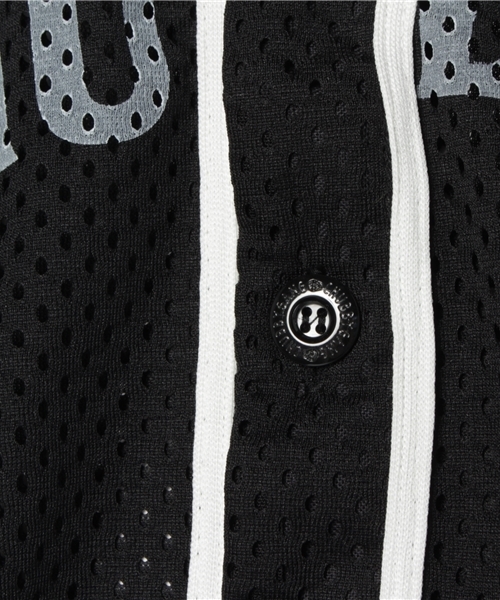 CHUBBYGANG(チャビーギャング)の「メッシュ地 ベースボール半袖シャツ(シャツ/ブラウス・キッズ・イエロー/ブラック/ホワイト・130/110/100/120/90)」の8枚目の写真