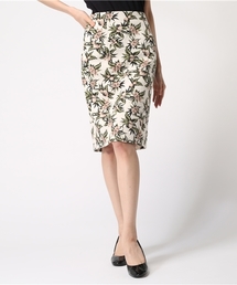 N.（N. Natural Beauty Basic） | トロピカルフラワープリントスカート(スカート)