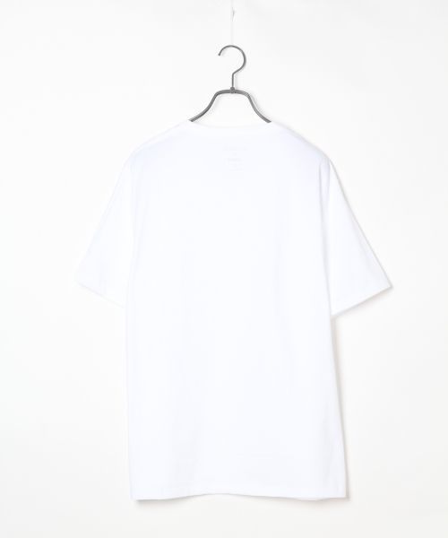 RAGEBLUE(レイジブルー)の「【GUNZE/グンゼ】別注クルーネックTシャツ/727226(Tシャツ/カットソー・メンズ・ホワイト/オリーブ/ネイビー・LARGE/SMALL/MEDIUM)」の4枚目の写真