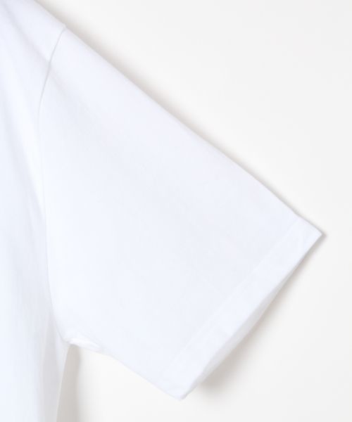 RAGEBLUE(レイジブルー)の「【GUNZE/グンゼ】別注クルーネックTシャツ/727226(Tシャツ/カットソー・メンズ・ホワイト/オリーブ/ネイビー・LARGE/SMALL/MEDIUM)」の7枚目の写真