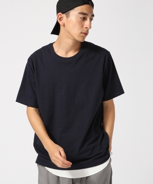 RAGEBLUE(レイジブルー)の「【GUNZE/グンゼ】別注クルーネックTシャツ/727226(Tシャツ/カットソー・メンズ・ホワイト/オリーブ/ネイビー・LARGE/SMALL/MEDIUM)」の11枚目の写真