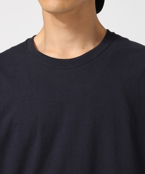 RAGEBLUE(レイジブルー)の「【GUNZE/グンゼ】別注クルーネックTシャツ/727226(Tシャツ/カットソー・メンズ・ホワイト/オリーブ/ネイビー・LARGE/SMALL/MEDIUM)」の16枚目の写真