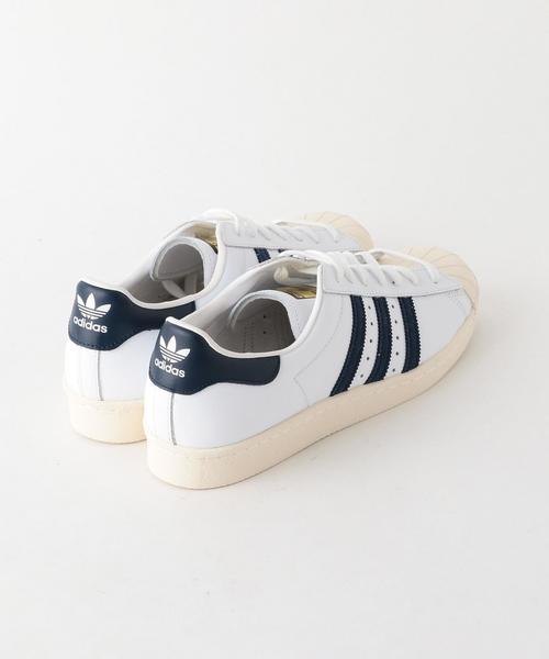 adidas（アディダス）の「＜adidas（アディダス）＞SUPERSTAR 80s BB5◆（スニーカー・メンズ・ホワイト・26cm/29cm/25.5cm/27cm/28.5cm/25cm/27.5cm/28cm/26.5cm）」の2枚目の写真