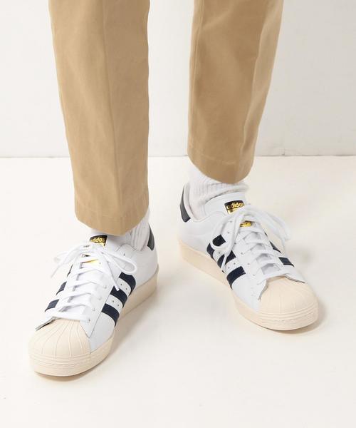 adidas（アディダス）の「＜adidas（アディダス）＞SUPERSTAR 80s BB5◆（スニーカー・メンズ・ホワイト・26cm/29cm/25.5cm/27cm/28.5cm/25cm/27.5cm/28cm/26.5cm）」の5枚目の写真