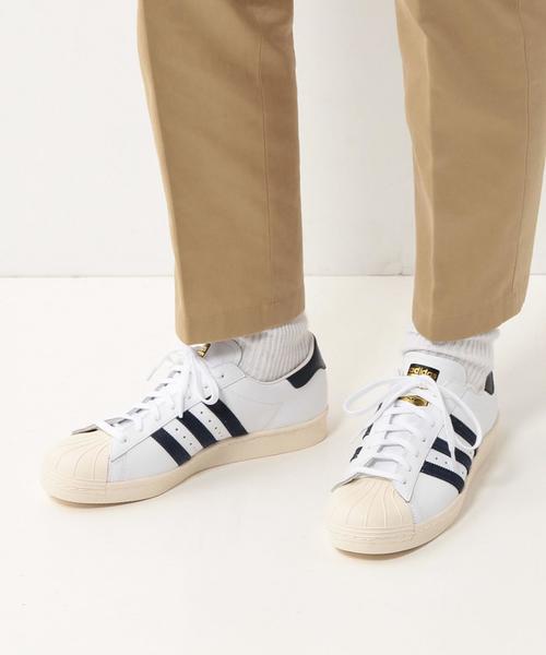 adidas（アディダス）の「＜adidas（アディダス）＞SUPERSTAR 80s BB5◆（スニーカー・メンズ・ホワイト・26cm/29cm/25.5cm/27cm/28.5cm/25cm/27.5cm/28cm/26.5cm）」の6枚目の写真