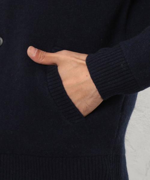 green label relaxing（グリーンレーベルリラクシング）の「KC LAMB/NY W/F R/N カーディガン◆（カーディガン/ボレロ・メンズ・グレー/ワインレッド/ネイビー・LARGE/MEDIUM/SMALL/X-LARGE）」の9枚目の写真