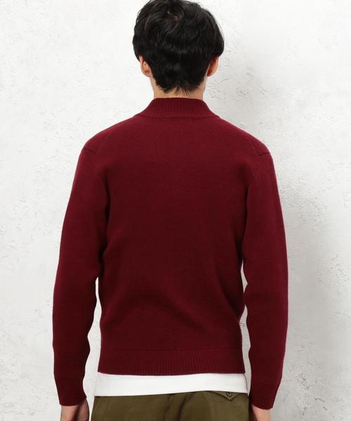 green label relaxing（グリーンレーベルリラクシング）の「KC LAMB/NY W/F R/N カーディガン◆（カーディガン/ボレロ・メンズ・グレー/ワインレッド/ネイビー・LARGE/MEDIUM/SMALL/X-LARGE）」の13枚目の写真