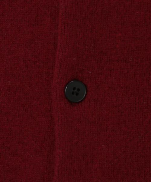 green label relaxing（グリーンレーベルリラクシング）の「KC LAMB/NY W/F R/N カーディガン◆（カーディガン/ボレロ・メンズ・グレー/ワインレッド/ネイビー・LARGE/MEDIUM/SMALL/X-LARGE）」の4枚目の写真