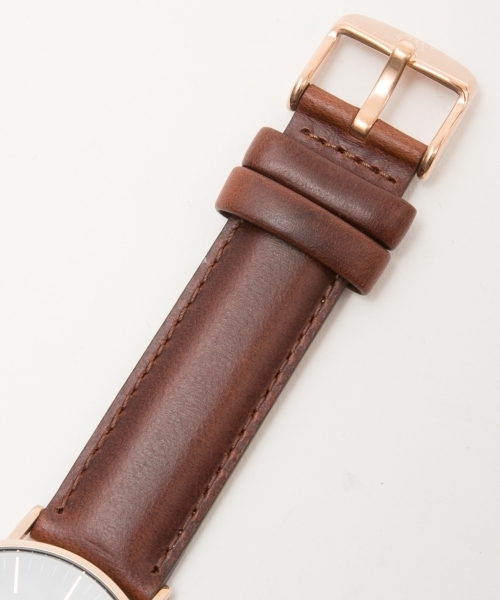 Daniel Wellington（ダニエルウェリントン）の「Daniel Wellington ダニエル・ウェリントン St Mawes BLACK MODEL 36MM / DW00100136（アナログ腕時計・メンズ・ブラウン系その他・FREE）」の6枚目の写真