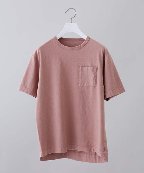 STUDIOUS(ステュディオス)の「【ZOZO限定】STUDIOUS ガーメントダイビッグTシャツ(Tシャツ/カットソー・メンズ・グレー/ブルー/ピンク・3/1/2)」の1枚目の写真