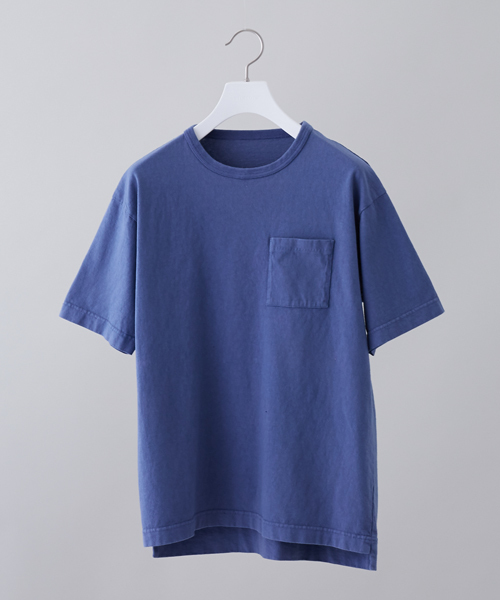 STUDIOUS(ステュディオス)の「【ZOZO限定】STUDIOUS ガーメントダイビッグTシャツ(Tシャツ/カットソー・メンズ・グレー/ブルー/ピンク・3/1/2)」の3枚目の写真