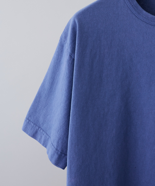 STUDIOUS(ステュディオス)の「【ZOZO限定】STUDIOUS ガーメントダイビッグTシャツ(Tシャツ/カットソー・メンズ・グレー/ブルー/ピンク・3/1/2)」の5枚目の写真