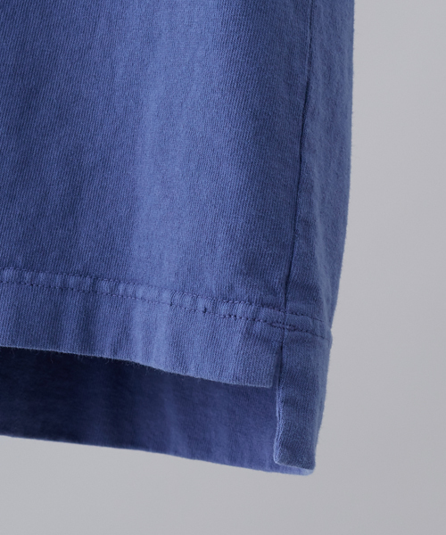 STUDIOUS(ステュディオス)の「【ZOZO限定】STUDIOUS ガーメントダイビッグTシャツ(Tシャツ/カットソー・メンズ・グレー/ブルー/ピンク・3/1/2)」の7枚目の写真