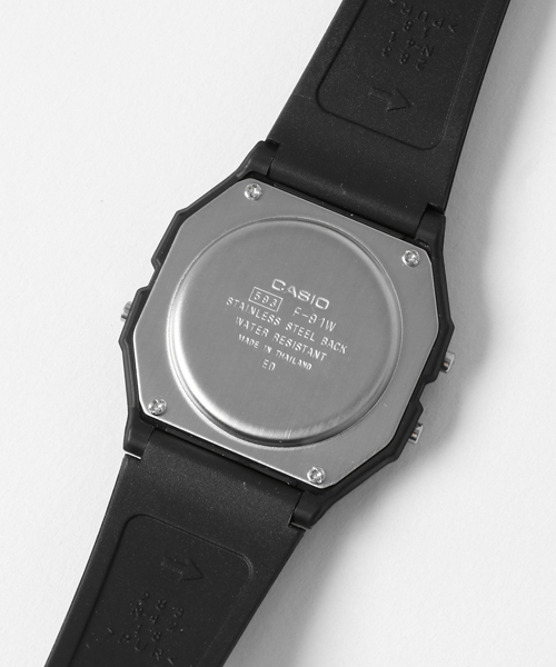 CASIO(カシオ)の「CASIO カシオ / スタンダード デジタルウォッチ スポーツウォッチ 日常生活用防水 クォーツ /// Fシリーズ(デジタル腕時計・メンズ・ブラック×グリーン/ブラック×ブルー/ブラック系その他・FREE)」の7枚目の写真