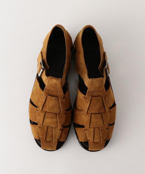 Paraboot（パラブーツ）の「＜Paraboots（パラブーツ）＞ PACIFIC SUEDE 17SS ◆（サンダル・メンズ・ダークブラウン/ブラウン・41/40/39/42/43）」の2枚目の写真