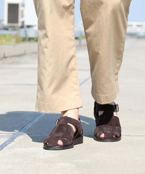 パラブーツ Paraboot PACIFIC 41 ブラウン スウェード パラブーツ グルカサンダル パシフィック レザー メンズ サイズ