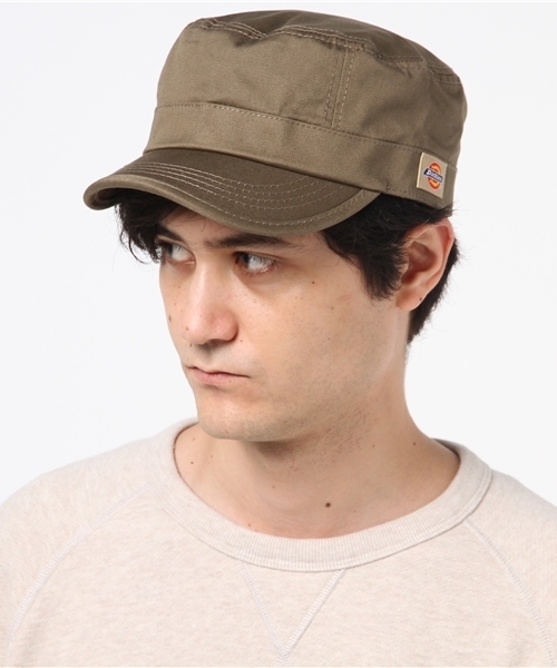 Dickies（ディッキーズ）の「【Dickies/ディッキーズ】ワークキャップ（キャップ・メンズ・ネイビー/ブラック/チャコールグレー/ライトブラウン/カーキ・FREE）」の4枚目の写真