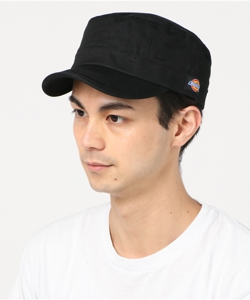 Dickies（ディッキーズ）の「【Dickies/ディッキーズ】ワークキャップ（キャップ・メンズ・ネイビー/ブラック/チャコールグレー/ライトブラウン/カーキ・FREE）」の2枚目の写真