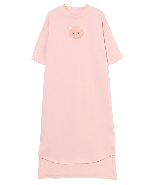 Candy Stripper(キャンディストリッパー)の「DAZE CAT ONE-PIECE(ワンピース・レディース・ブラック/ピンク・2)」の1枚目の写真