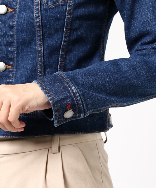 GUILD PRIME(ギルドプライム)の「【GUILD PRIME】WOMENS ファーコンビGジャン(デニムジャケット・レディース・ロイヤルブルー・36/34)」の7枚目の写真