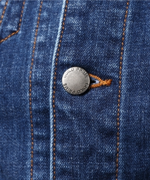 GUILD PRIME(ギルドプライム)の「【GUILD PRIME】WOMENS ファーコンビGジャン(デニムジャケット・レディース・ロイヤルブルー・36/34)」の10枚目の写真