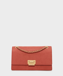 プッシュロックショルダーバッグ / PUSH-LOCK SHOULDER BAG