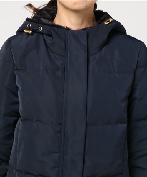 RIVE DROITE(リヴドロワ)の「マイクログログランロングダウン(その他アウター・レディース・ネイビー/カーキ・FREE)」の4枚目の写真