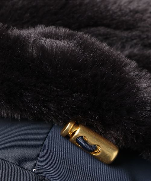 RIVE DROITE(リヴドロワ)の「マイクログログランロングダウン(その他アウター・レディース・ネイビー/カーキ・FREE)」の10枚目の写真